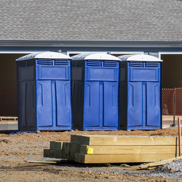 how far in advance should i book my porta potty rental in Merritt MI